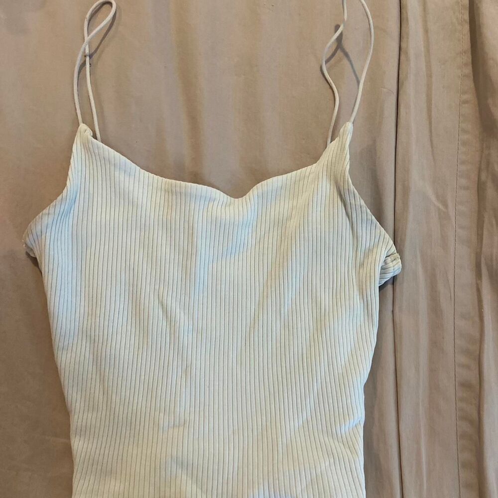 Garage Women's Blue Vest - Picture 3 of 4